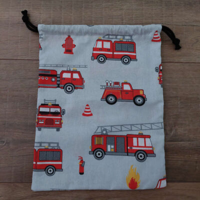 Bombažna vrečka - Gasilec