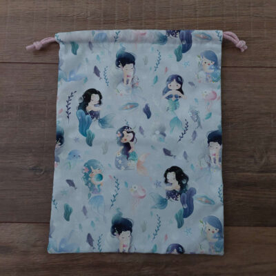 Bombažna vrečka - Morska deklica