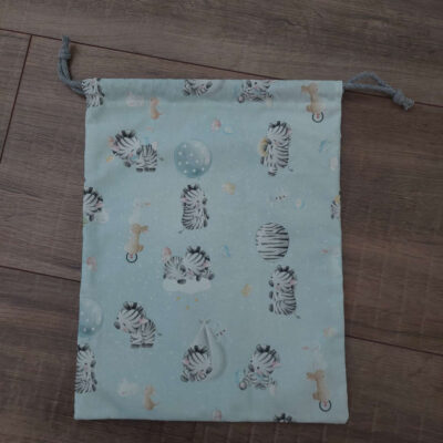 Bombažna vrečka - Zebre