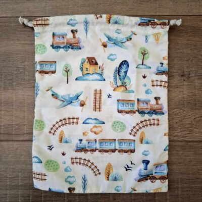 Bombažna vrečka - Lokomotiva