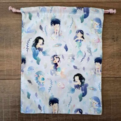 Bombažna vrečka - Morske deklice