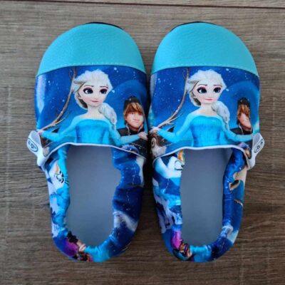 Otroški copati - Elsa na modri